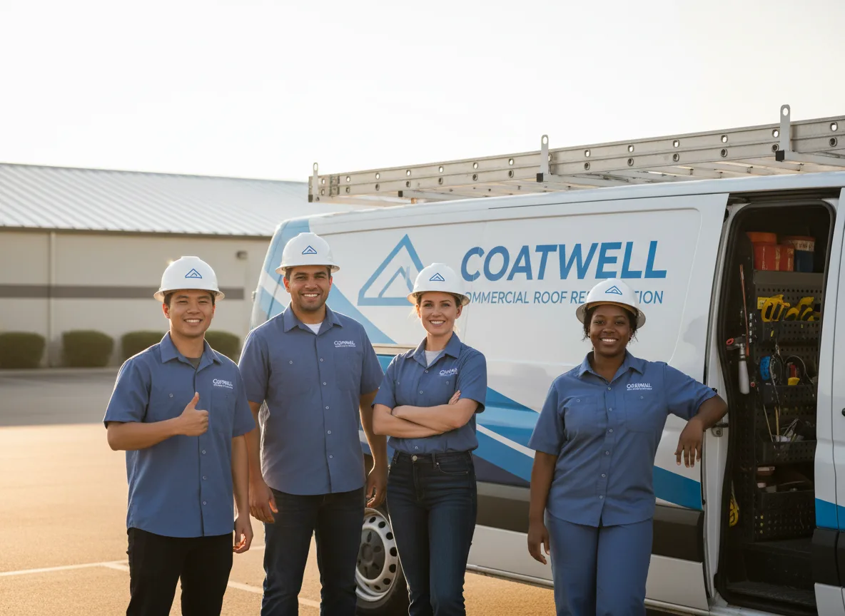 Commercial roof coating company in Pulaski, MS